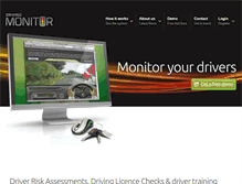 Tablet Screenshot of drivingmonitor.com